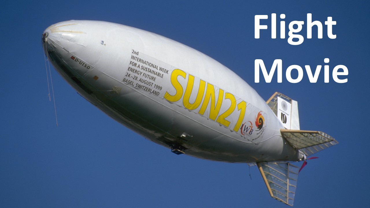 Vuelo de prueba del dirigible solar Lotte