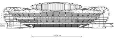 Floating roof – arena Munich