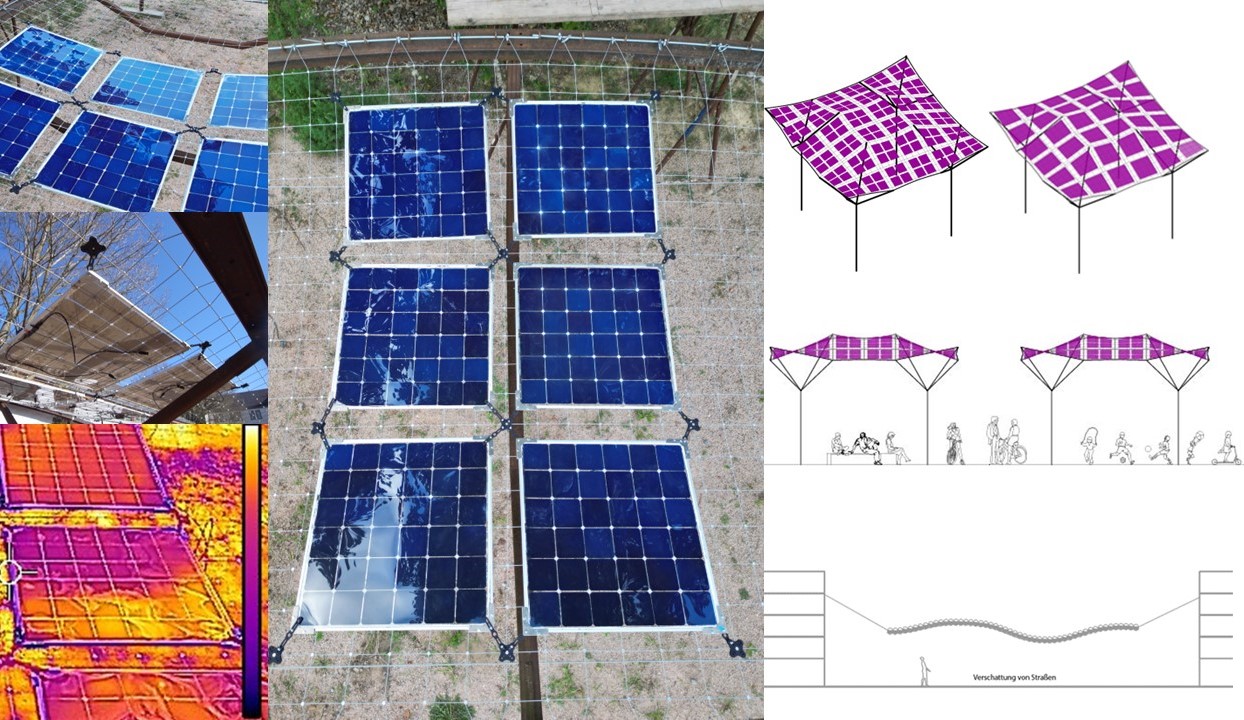 SolNet: red solar para sombreado y generación de energía